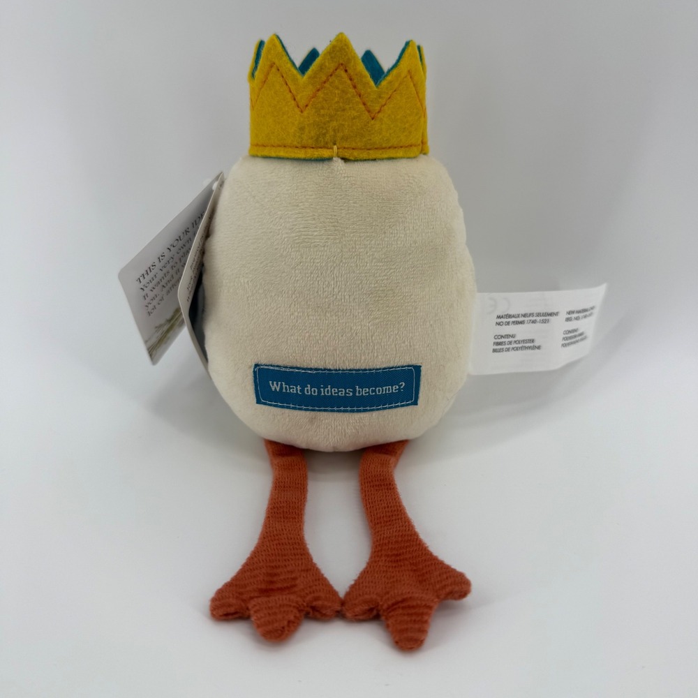 Compendium What Do You Do With an Idea Plush Storybook Character Crown 5272 NWT